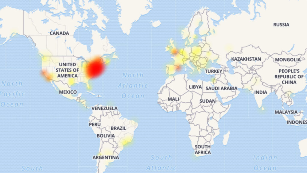 Youtube Outage Map downdetecter youtube outage map