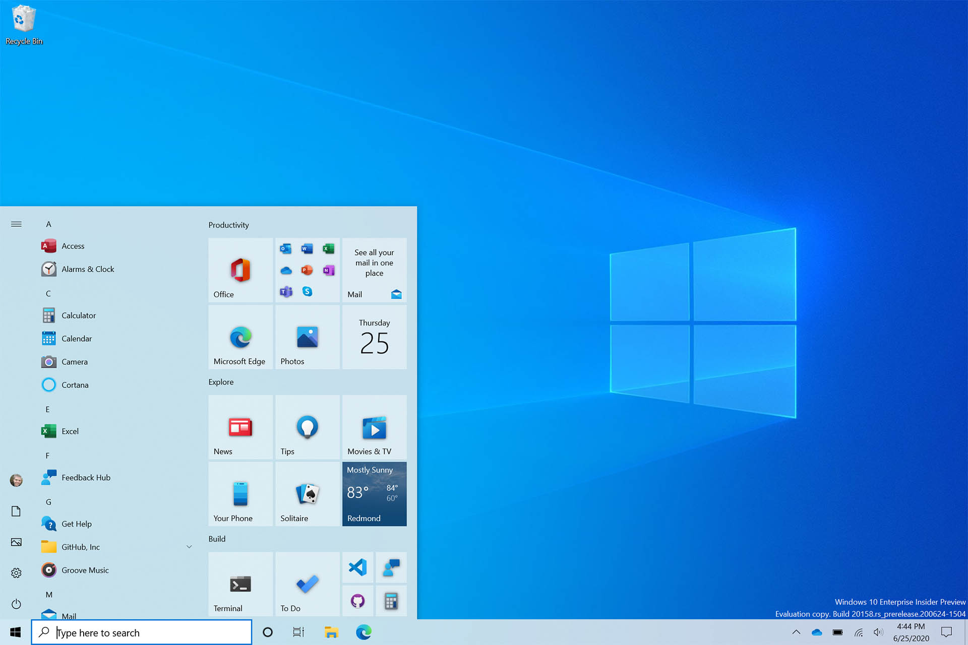 Microsoft Unveils Windows 10 New Start Menu and Alt-Tab
