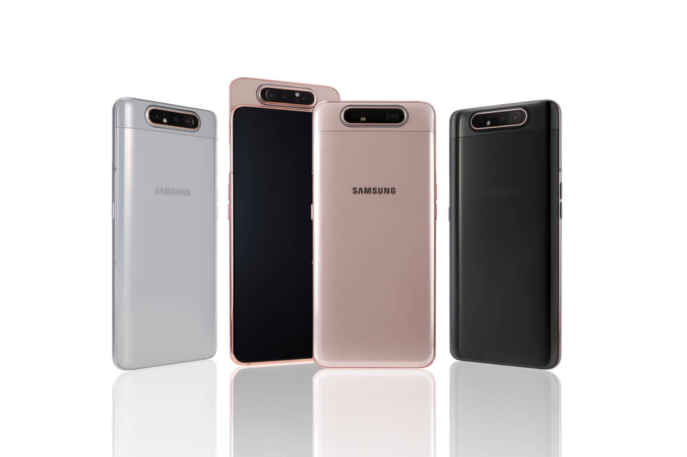 Samsung Galaxy A80 With 48MP Rotating Camera And An Automated Slider