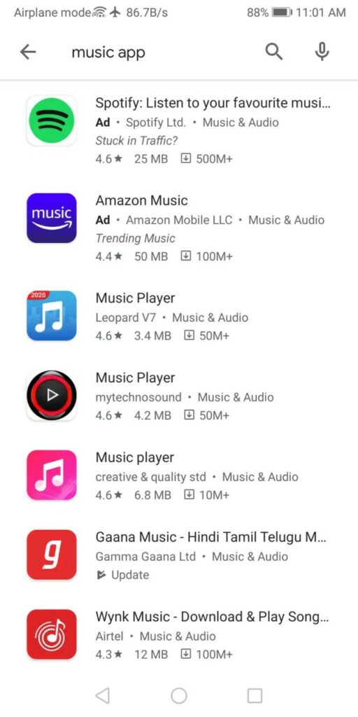 Google Play Now Shows Download Count And App Size In Search Result