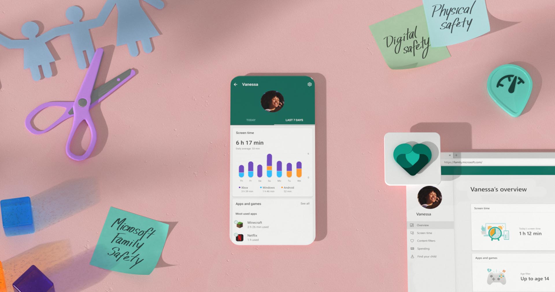 Microsoft Launches New Family Safety App For Phones, Xbox, and PCs