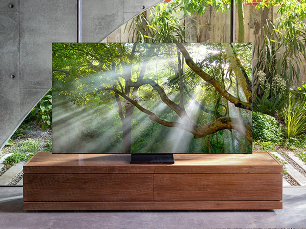 samsung bezel less tv